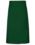 Link Kitchen Wear Pflegeleichte Gastronomieschürze XL 70x120 cm – Bottle Green (ca. Pantone 560)