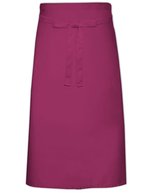 Link Kitchen Wear Pflegeleichte Gastronomieschürze XL 70x120 cm – Burgundy (ca. Pantone 216)