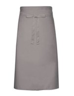Link Kitchen Wear Pflegeleichte Gastronomieschürze XL 70x120 cm, White 70 x 120 cm, X1000 – Mouse Grey
