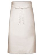 Link Kitchen Wear Pflegeleichte Gastronomieschürze XL 70x120 cm, White 70 x 120 cm, X1000 – Natural (ca. Pantone 7499)