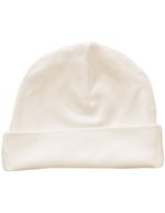Link Kids Wear Mütze aus Bio-Baumwolle für Kinder, Black One Size, X10001 – Naturel