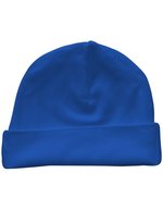Link Kids Wear Mütze aus Bio-Baumwolle für Kinder, Black One Size, X10001 – Bleu royal