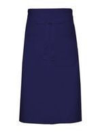 Link Kitchen Wear Kochschürze mit XL-Tasche, Twill-Gewebe – Navy