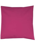 Link Kitchen Wear Kissenbezug 2/1-Twill mit Hotelverschluss, White 30 x 50 cm, X1001 – Fuchsia (ca. Pantone 219)