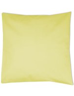 Link Kitchen Wear Kissenbezug 2/1-Twill mit Hotelverschluss, White 30 x 50 cm, X1001 – Limone (ca. Pantone 127)