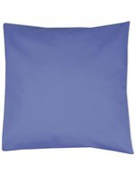 Link Kitchen Wear Kissenbezug 2/1-Twill mit Hotelverschluss, White 30 x 50 cm, X1001 – Midblue (ca. Pantone 2718)