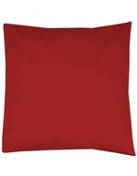 Link Kitchen Wear Kissenbezug 2/1-Twill mit Hotelverschluss, White 30 x 50 cm, X1001 – Fragola Rosso (ca. Pantone 186)