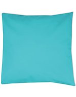Link Kitchen Wear Kissenbezug 2/1-Twill mit Hotelverschluss, White 30 x 50 cm, X1001 – Turchese (ca. Pantone 312)