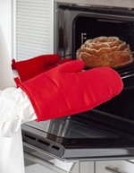 Link Kitchen Wear Küchenschürze Twillmuster Polyester-Baumwolle, Navy 28 x 16 cm, X1002 – Bild 1