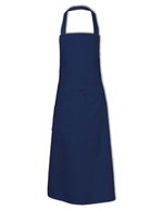 Link Kitchen Wear Robuste Gastronomieschürze mit Taschen 110x73 cm – Navy (ca. Pantone 2766)