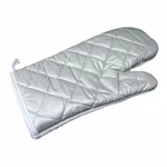 Link Kitchen Wear Ofenhandschuhe aus 100% Polyester, White/Silver Grey 34 x 14 cm, X1005 – Bild 4