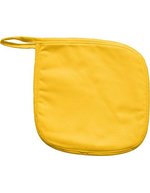 Link Kitchen Wear Hitzebeständige Topflappen 20x20 cm, Black 20 x 20 cm, X1006 – Jaune