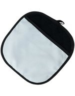 Link Kitchen Wear Gewebter Topflappen aus Twill, 23x23 cm – Black/White