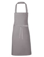 Link Kitchen Wear Baumwoll-Grillschürze mit verstärkten Nähten – Mouse Grey