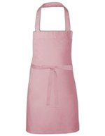 Link Kitchen Wear Klassische Kinder-Grillschürze aus Baumwolle, Black 60 x 50 cm, X1009 – Pink (ca. Pantone 1895)