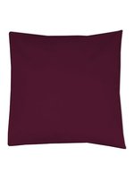 Link Kitchen Wear Baumwoll-Kissenbezug mit Hotelverschluss – Bordeaux