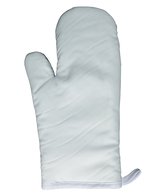 Link Kitchen Wear Baumwoll-Schürze mit Polyesterfütterung – White