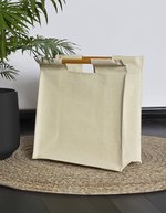Halink Borsa della spesa in juta e cotone, Natural 42 x 38 x 18 cm, X1050 – Bild 1