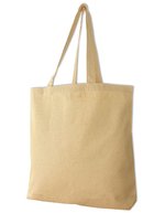Halink XL Canvas Tragetasche mit Bodenfalte – Natural