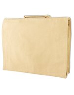 Halink Borsa a tracolla in canvas con portapenne, Natural 29 x 38 x 7,5 cm, X1056 – Bild 3