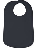 Link Kids Wear Bio-Baumwolle Kinder Lätzchen Olli 01 – Charcoal Grey