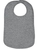 Link Kids Wear Bio-Baumwolle Kinder Lätzchen Olli 01 – Heather Grey