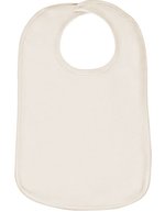 Link Kids Wear Bio-Baumwolle Kinder Lätzchen Olli 01, White One Size, X11001 – Natural