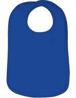 Link Kids Wear Bio-Baumwolle Kinder Lätzchen Olli 01, White One Size, X11001 – Royal Blue