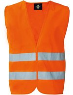 Printwear Sicherheitsweste XXL mit Reflexstreifen, Signal Orange XXL, X111 – Bild 2