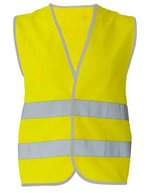 Printwear Sicherheitsweste XXL mit Reflexstreifen, Signal Orange XXL, X111 – Segnale Giallo
