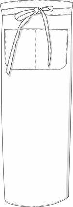 Bistro Apron XXL with Pocket – Bild 4
