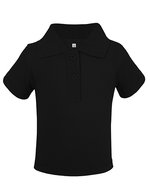 Link Kids Wear Bio-Baby Polo Teddy Kurzarm 01 – Black