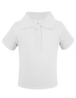 Link Kids Wear Bio-Baby Polo Teddy Kurzarm 01 – White