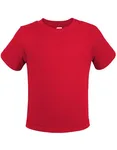 Link Kids Wear Bio-Baumwoll Kurzarm-T-Shirt Noah 01, Natural 74-80, X13120 – Red