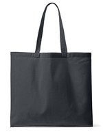 Halink Medium Tragetasche aus Bio-Baumwolle – Dark Grey