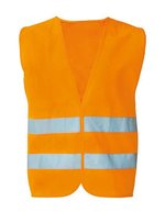 Printwear Zertifizierte Warnweste mit Reflektionsstreifen, Signal Orange M, X217 – Bild 2