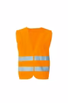 Printwear Certified Hi-Vis Vest with Reflective Stripes, Signal Orange M, X217 – image 3