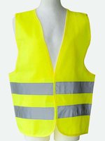 Sicherheitsweste Kinder mit Reflektorstreifen – Signal Jaune