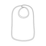 Link Kids Wear Doppellagige Kinder-Grembiule mit Klettverschluss, White One Size, X800 – Bild 3