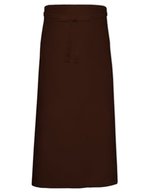 Link Kitchen Wear Bistroschürze XL aus Polyester-Baumwolle – Brown