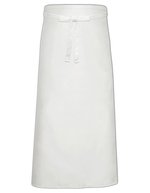 Link Kitchen Wear Bistroschürze XL aus Polyester-Baumwolle – White