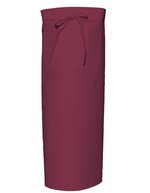 Link Kitchen Wear Bistro-Schürze XL mit Fronttasche – Bordeaux
