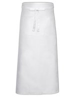 Link Kitchen Wear Bistro-Schürze XL mit Fronttasche – White