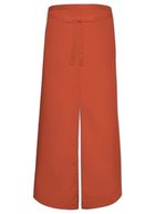 Link Kitchen Wear Bistro-Schürze mit Gehschlitz, 100x100 cm, White 100 x 100 cm, X962 – Terracotta (ca. Pantone 4840)