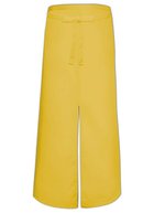 Link Kitchen Wear Bistro-Schürze mit Gehschlitz, 100x100 cm, White 100 x 100 cm, X962 – Yellow