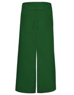 Link Kitchen Wear Bistro-Schürze mit Gehschlitz und Tasche – Bottle Green