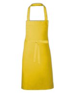 Link Kitchen Wear Latzschürze mit verstärkten Nähten 73x80 cm, White 73 x 80 cm, X965 – Giallo