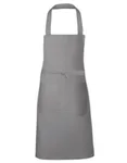 Link Kitchen Wear Bib Apron with Front Pocket, Terracotta (ca. Pantone 4840) 73 x 80 cm, X967 – Mouse Grey