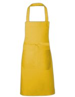 Link Kitchen Wear Latzschürze mit Vordertasche, Terracotta (ca. Pantone 4840) 73 x 80 cm, X967 – Jaune