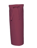 Link Kitchen Wear Bistroschürze aus Polyester-Baumwolle, waschbar, Natural (ca. Pantone 7499) 100 x 100 cm, X968 – Bordeaux